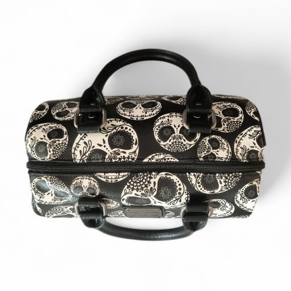 Loungefly Disney The Nightmare Before Christmas Jack Sugar Skull Barrel Bag Set - Picture 4 of 16